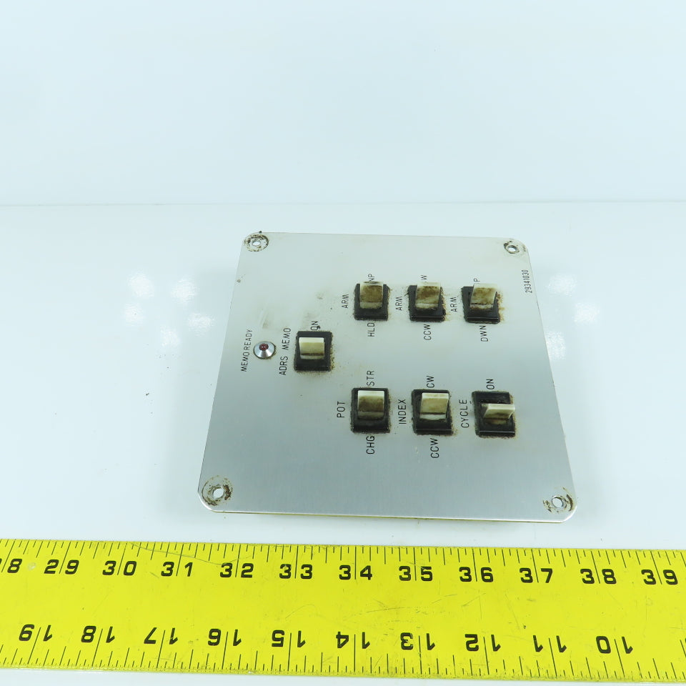 Shizuoka 29341030 MILLMASTER B-10V Operator Control Panel