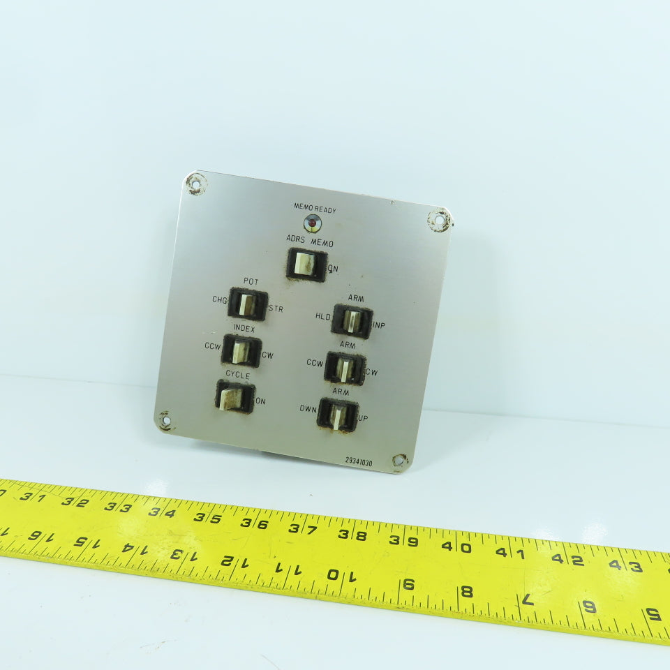 Shizuoka 29341030 MILLMASTER B-10V Operator Control Panel