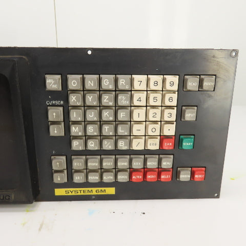 Fanuc A02B-0060-C032 A61L-0001-0076 Operator HMI MDI/CRT Unit A20B-1000-013