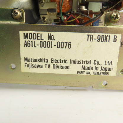 Fanuc A02B-0060-C032 A61L-0001-0076 Operator HMI MDI/CRT Unit A20B-1000-013