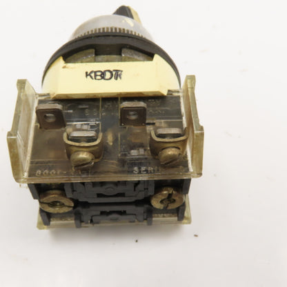 Allen Bradley 800T-H2 Series F 2 Position Selector Switch 600V