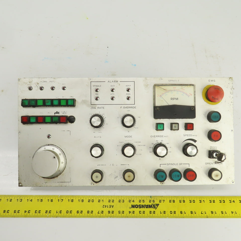 Shizuoka MILLMASTER B-10V Operator Main Control Panel