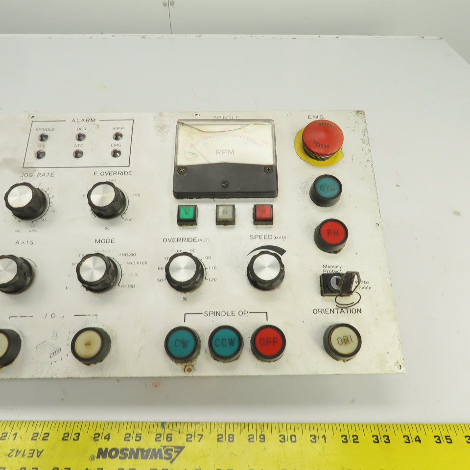 Shizuoka MILLMASTER B-10V Operator Main Control Panel