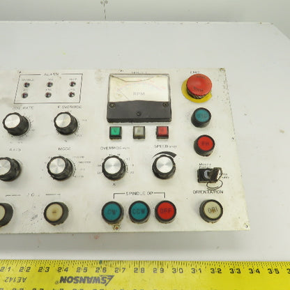 Shizuoka MILLMASTER B-10V Operator Main Control Panel
