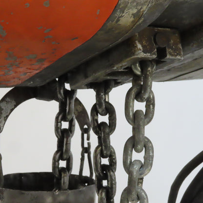 CM Lodestar Model R 2 Ton Electric Chain Hoist 8 FPM 10' Lift 208-230/460V 3Ph