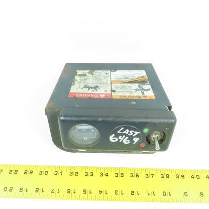 Crown Battery, Hour Meter & Power Switch Assembly From PE3520-80 Pallet Jack