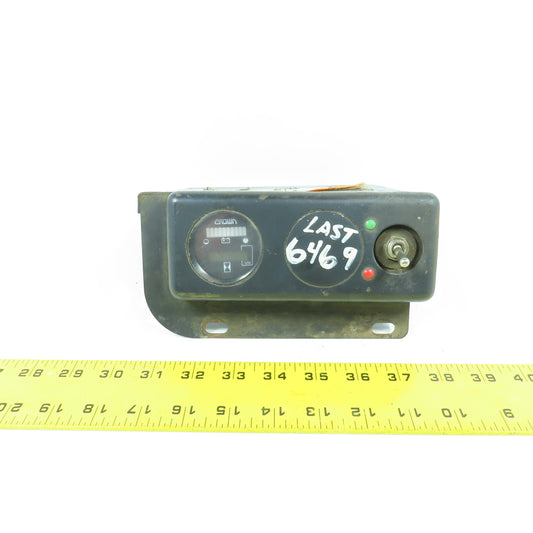 Crown Battery, Hour Meter & Power Switch Assembly From PE3520-80 Pallet Jack