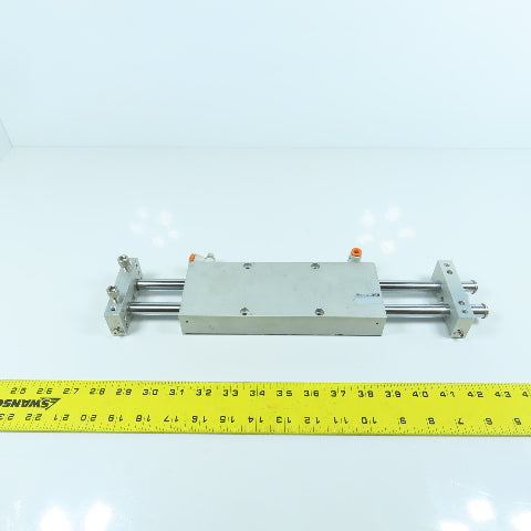 SMC Dual Rod Guided Pneumatic Cylinder 24mm Bore 146mm Stroke 14mm Rod 145PSI