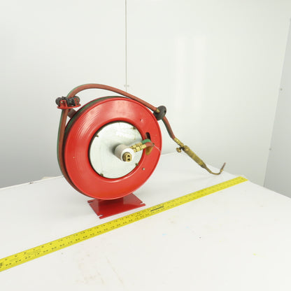 Trans-Motion 3280-5 Spring Retractable Gas Cutting Torch Hose Reel 3/8" x 25'