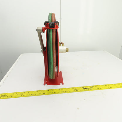 Trans-Motion 3280-5 Spring Retractable Gas Cutting Torch Hose Reel 3/8" x 25'