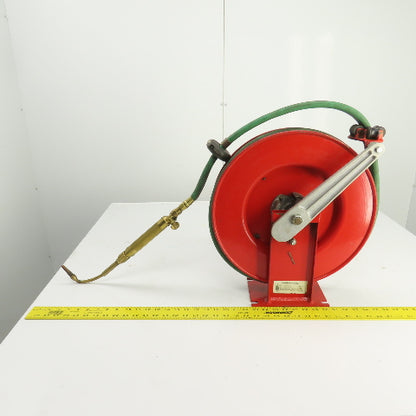 Trans-Motion 3280-5 Spring Retractable Gas Cutting Torch Hose Reel 3/8" x 25'