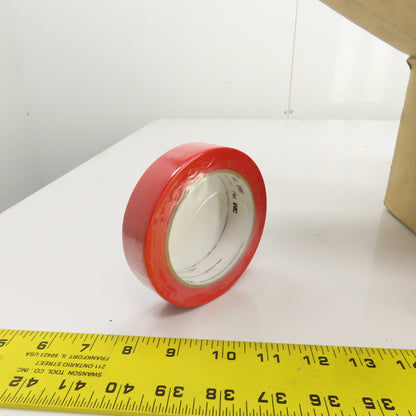 3M General Purpose Vinyl Tape 764-Red 1" W x 36 Yards Long Box Of 26 Rolls