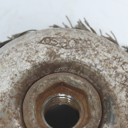 Osborn 4-1/2" Twisted Wire Cup Brush 5/8-11 Thread