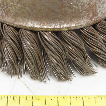 Osborn 4-1/2" Twisted Wire Cup Brush 5/8-11 Thread