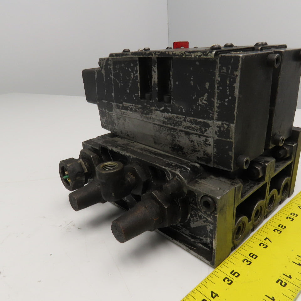 Parker 4510BF20ABAE 2 Position Pneumatic Directional Valve Manifold