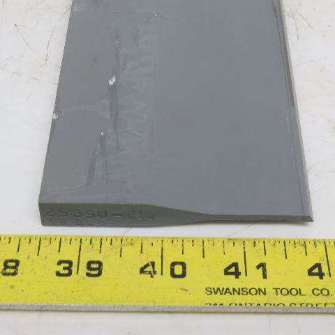 ABBCO 2535U-214 Carbide Tipped Centerless Work Rest Grinder Blade 0.125 x 16"