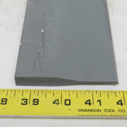 ABBCO 2535U-214 Carbide Tipped Centerless Work Rest Grinder Blade 0.125 x 16"