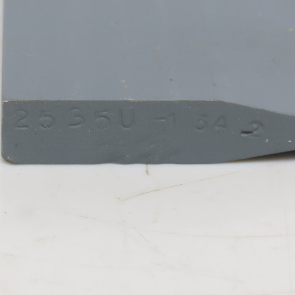 ABBCO 2535U-134-2 Carbide Tipped Centerless Work Rest Grinder Blade .250x15-1/4"