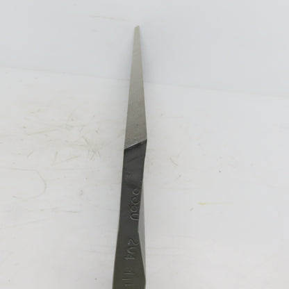 ABBCO 2535U-204 Carbide Tipped Centerless Work Rest Grinder Blade .250x18-1/4"