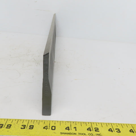 ABBCO 2535U-204 Carbide Tipped Centerless Work Rest Grinder Blade .250x18-1/4"