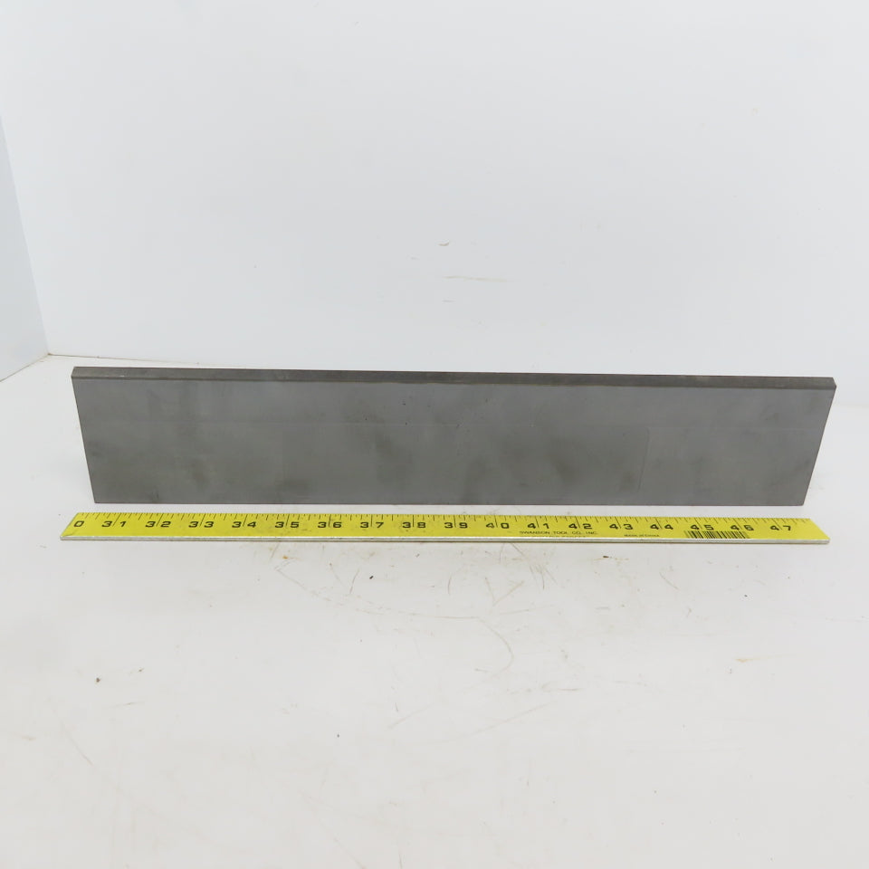ABBCO 2535U-204 Carbide Tipped Centerless Work Rest Grinder Blade .250x18-1/4"