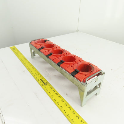 Lista ISO SK 50 X 4045 6-Spot CAT50 Tapered Tool Holder Rack W/Handles