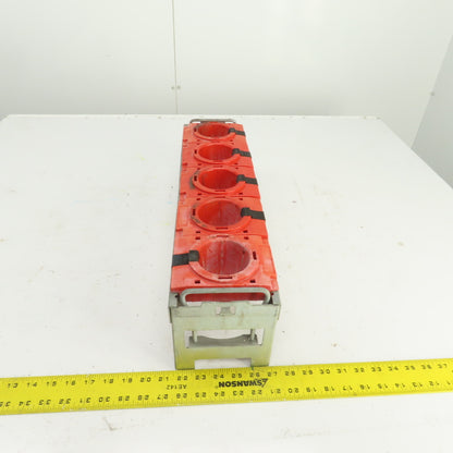 Lista ISO SK 50 X 4045 6-Spot CAT50 Tapered Tool Holder Rack W/Handles