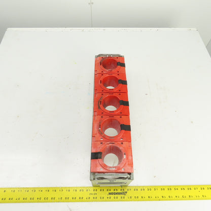 Lista ISO SK 50 X 4045 6-Spot CAT50 Tapered Tool Holder Rack W/Handles