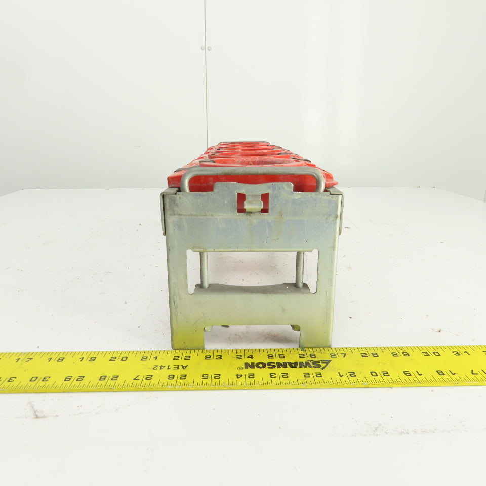 Lista ISO SK 50 X 4045 6-Spot CAT50 Tapered Tool Holder Rack W/Handles