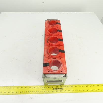 Lista ISO SK 50 X 4045 6-Spot CAT50 Tapered Tool Holder Rack W/Handles
