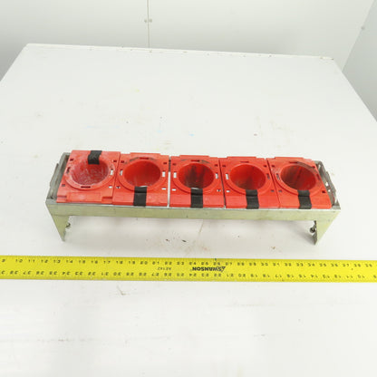 Lista ISO SK 50 X 4045 6-Spot CAT50 Tapered Tool Holder Rack W/Handles