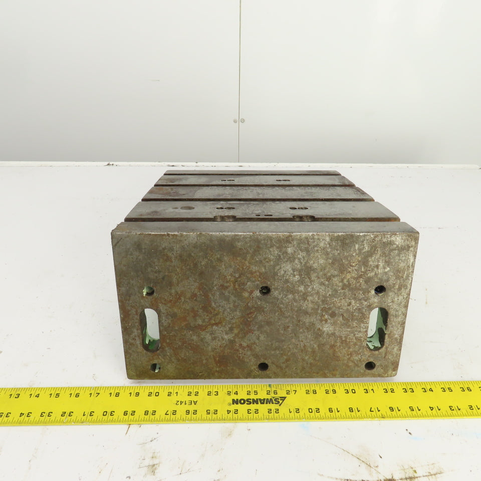 8 x 16" x 14" Drill Press Table Top Work Surface Casting Assembly 1-1/4" T-Slots