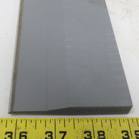 ABBCO 2535U-144-1 Carbide Tipped Centerless Work Rest Grinder Blade 0.125 x 21"