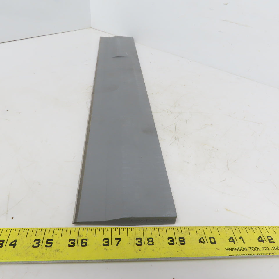 ABBCO 2535U-144-1 Carbide Tipped Centerless Work Rest Grinder Blade 0.125 x 21"