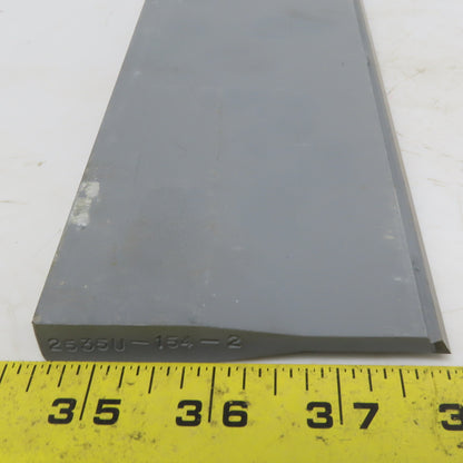 ABBCO 2535U-154-2 Carbide Tipped Centerless Work Rest Grinder Blade 3/16x15-1/4"
