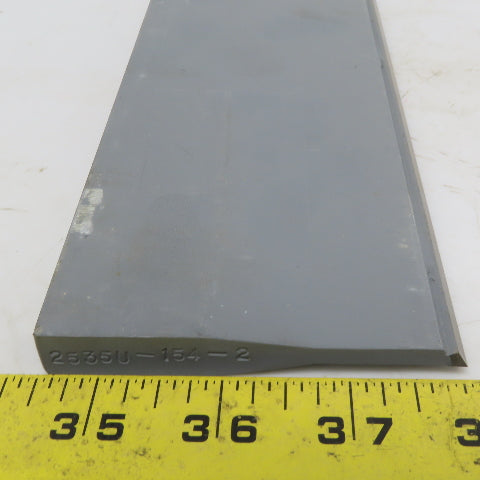 ABBCO 2535U-154-2 Carbide Tipped Centerless Work Rest Grinder Blade 3/16x15-1/4"