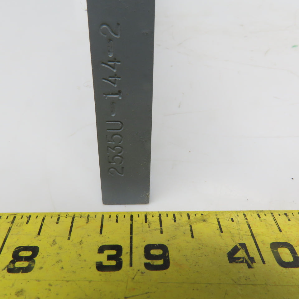 ABBCO 2535U-144-2 Carbide Tipped Centerless Work Rest Grinder Blade 3/16x21