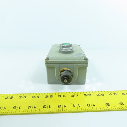 Westinghouse PB1ED2 2-Button Electrical Enclosure W/ 600V Switch & Button