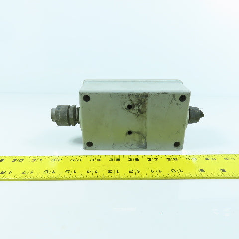 Westinghouse PB1ED2 2-Button Electrical Enclosure W/ 600V Switch & Button