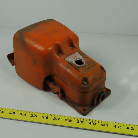 Hercules Linemaster 511-B2G Foot Pedal Operator Switch 20A 1HP 125-250VAC