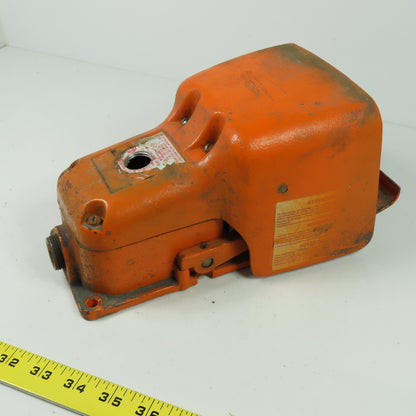 Hercules Linemaster 511-B2G Foot Pedal Operator Switch 20A 1HP 125-250VAC