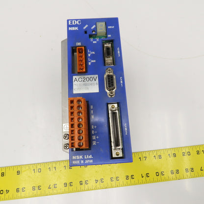 NSK M-EDC-PS3060AB102 200/240V 1Ph Input 3Ph 1-50Hz Output Servo Drive