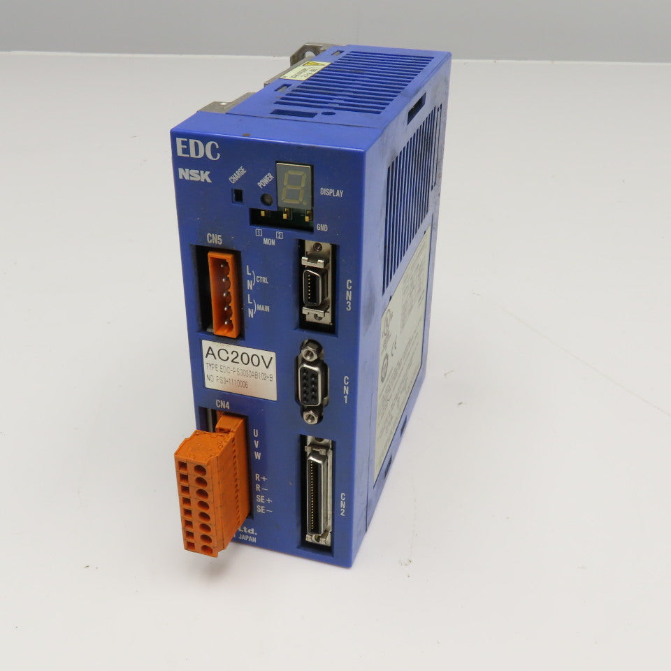 NSK M-EDC-PS3060AB102 200/240V 1Ph Input 3Ph 1-50Hz Output Servo Drive