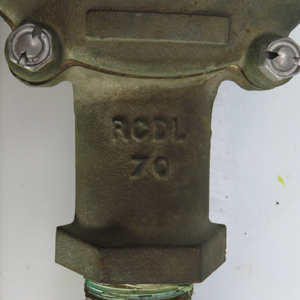 BadgeMeter RCDL70 Water Flow Displacement Meter 1" Bronze
