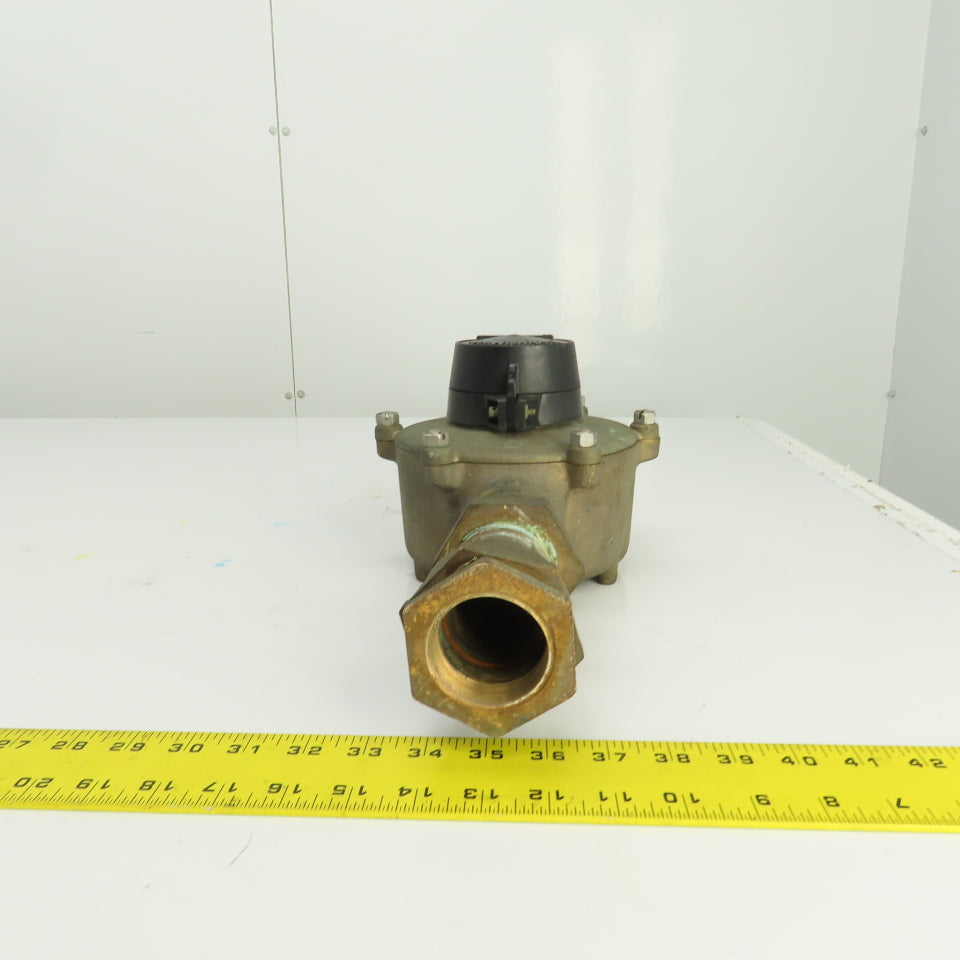 BadgeMeter RCDL70 Water Flow Displacement Meter 1" Bronze