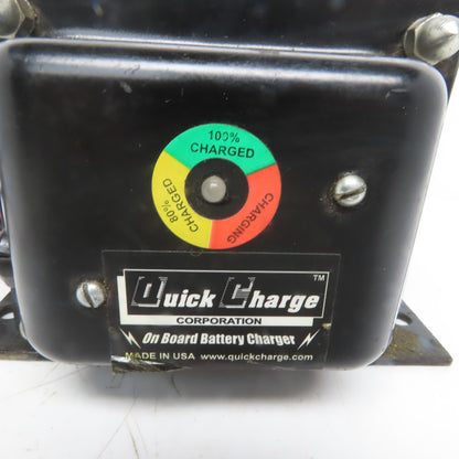 Quick Charge OB1210 On Board Battery Charger Input 117V 2 A Output 12VDC 10A