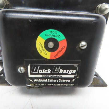 Quick Charge OB1210 On Board Battery Charger Input 117V 2 A Output 12VDC 10A