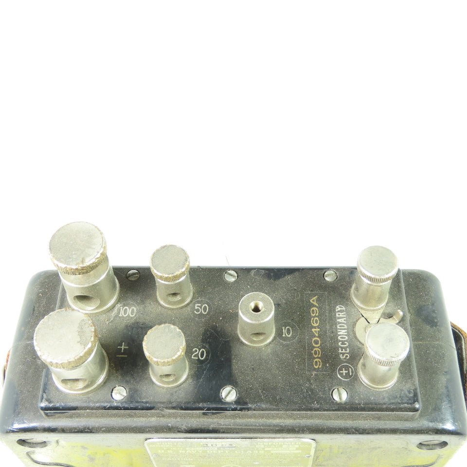 Instrument Model 327 Portable Current Transformer Freq25-500 Line Volts2500 25VA