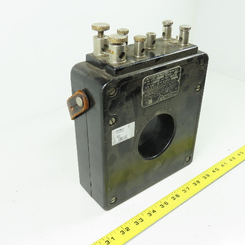 Instrument Model 327 Portable Current Transformer Freq25-500 Line Volts2500 25VA