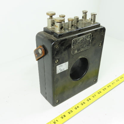 Instrument Model 327 Portable Current Transformer Freq25-500 Line Volts2500 25VA